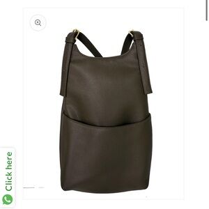 JP Ourse & Cie Kangaroo Bag in brown (“Java”) leather